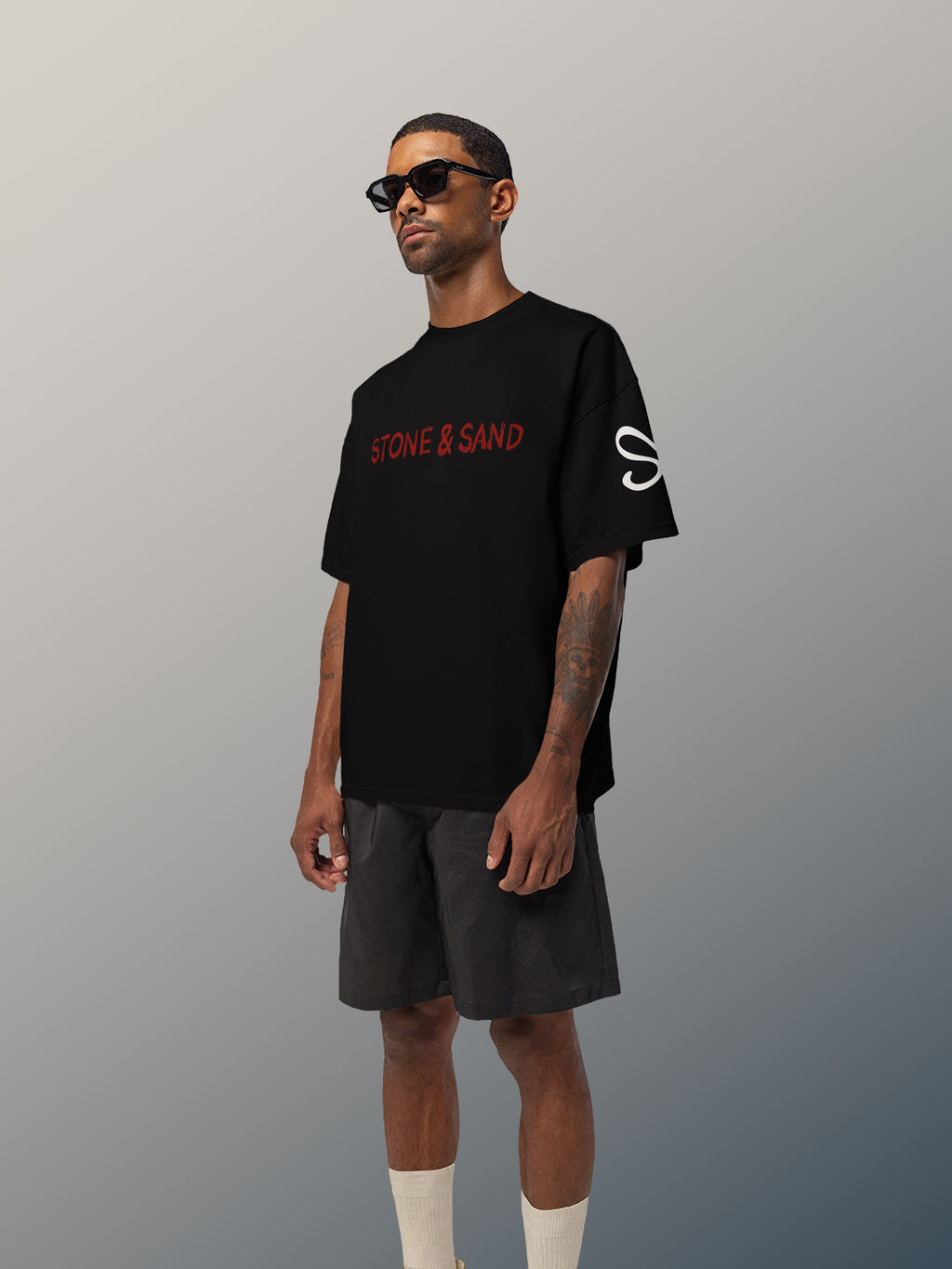 NEVER GIVE UP - BLACK